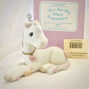 1998 Ares Horse Precious Moments “You Are My Mane Inspiration” Figurine